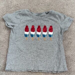 Hanna Andersson Kids Tee with Popsicle Print